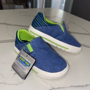 Skechers Kids Lil Lad Studdly Slip On Blue/Lime Little kids size 8